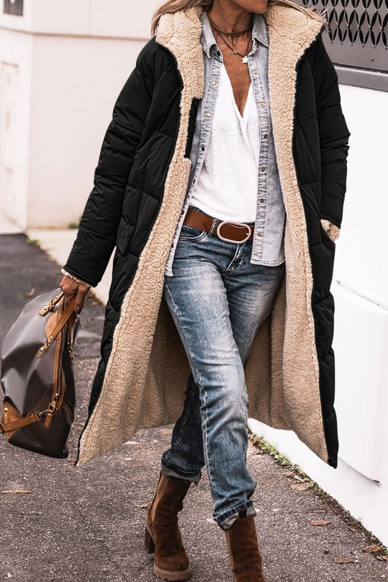 Maison Lumière™ | Manteau réversible