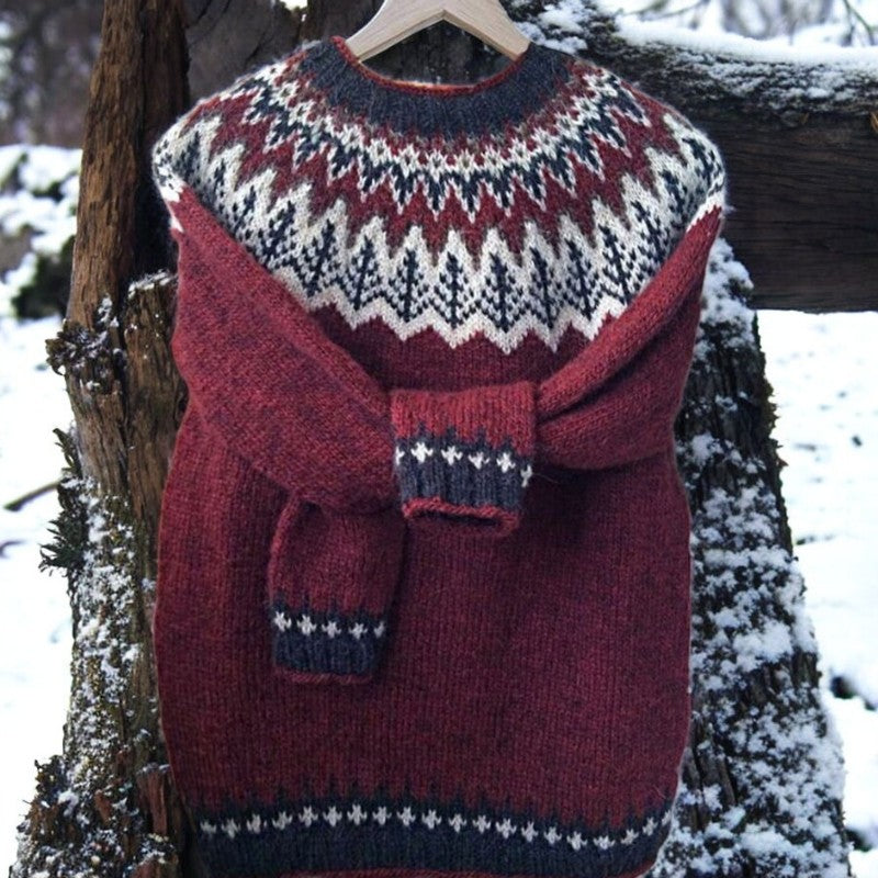 Maison Lumière™ | Pull en jacquard