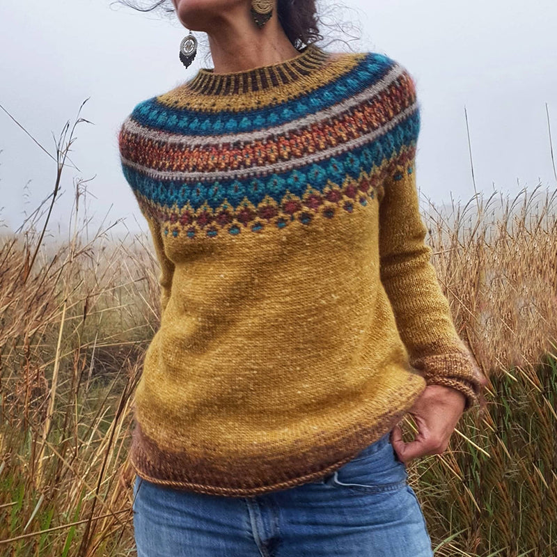 Maison Lumière™ | pull en tricot coloré