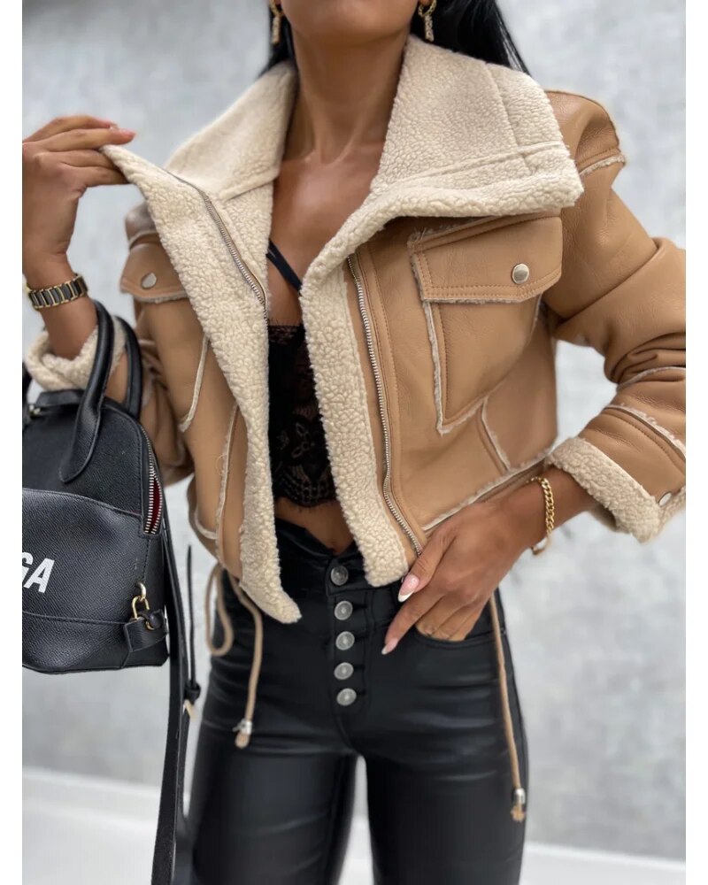 Maison Lumière™ | Veste en Cuir de Luxe