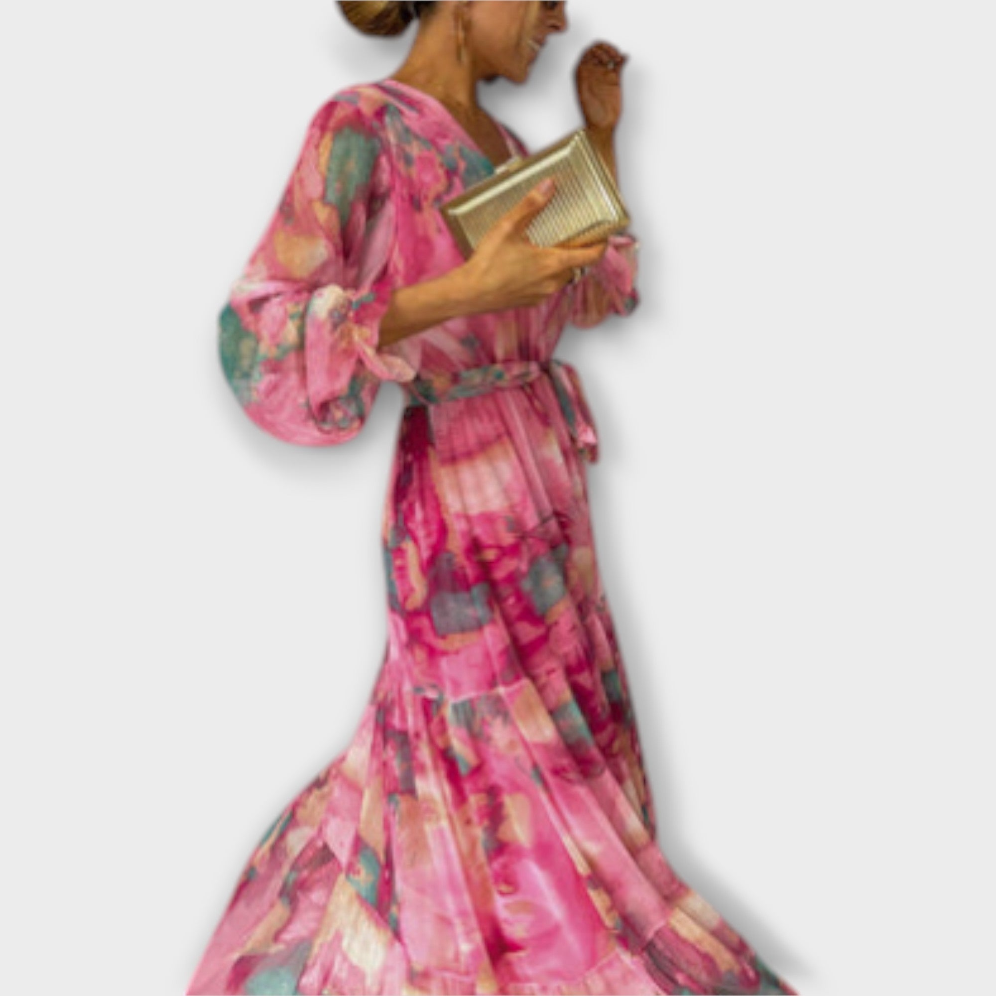 Maison Lumière™ | Robe Maxidream Aquarelle