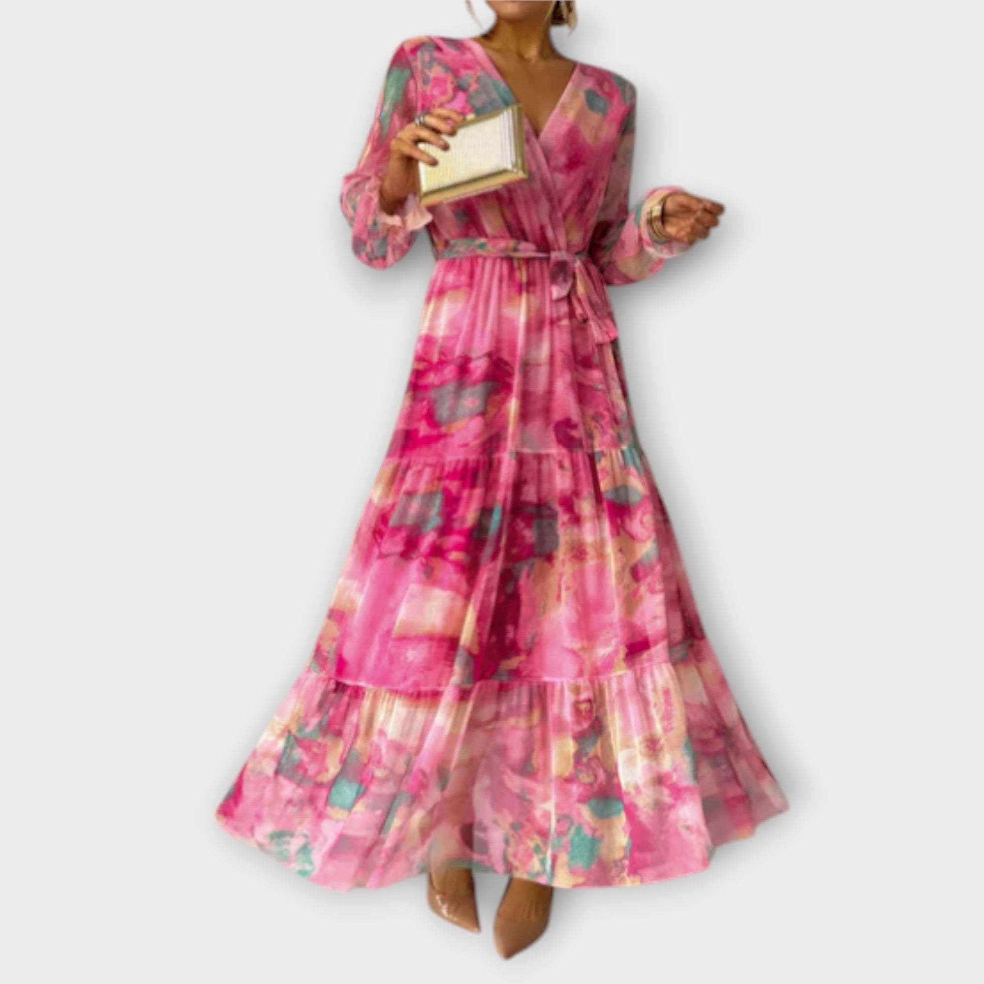 Maison Lumière™ | Robe Maxidream Aquarelle