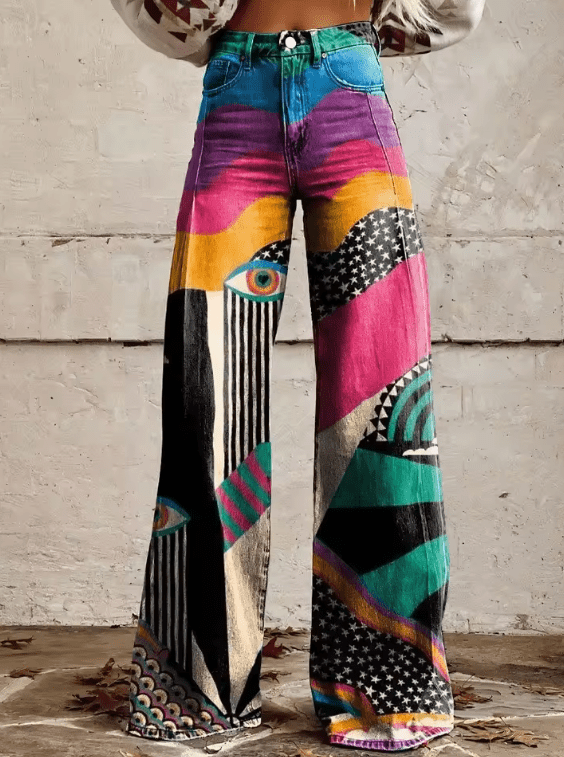 Maison Lumière™ | Pantalon Boho Vintage