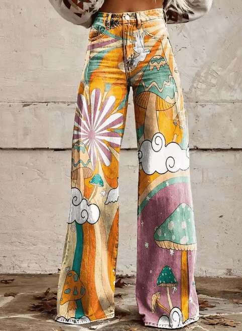 Maison Lumière™ | Pantalon Boho Vintage