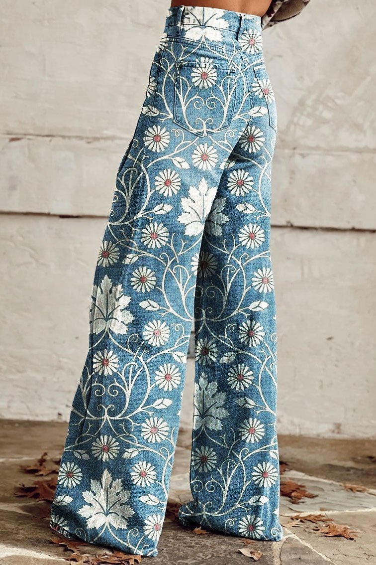 Maison Lumière™ | Pantalon Boho Vintage
