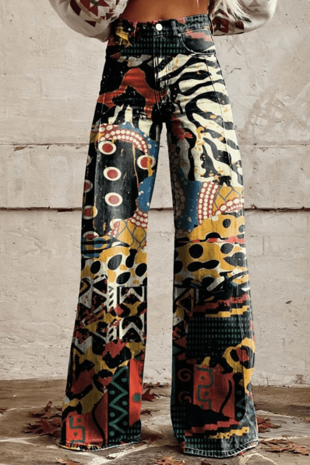 Maison Lumière™ | Pantalon Boho Vintage