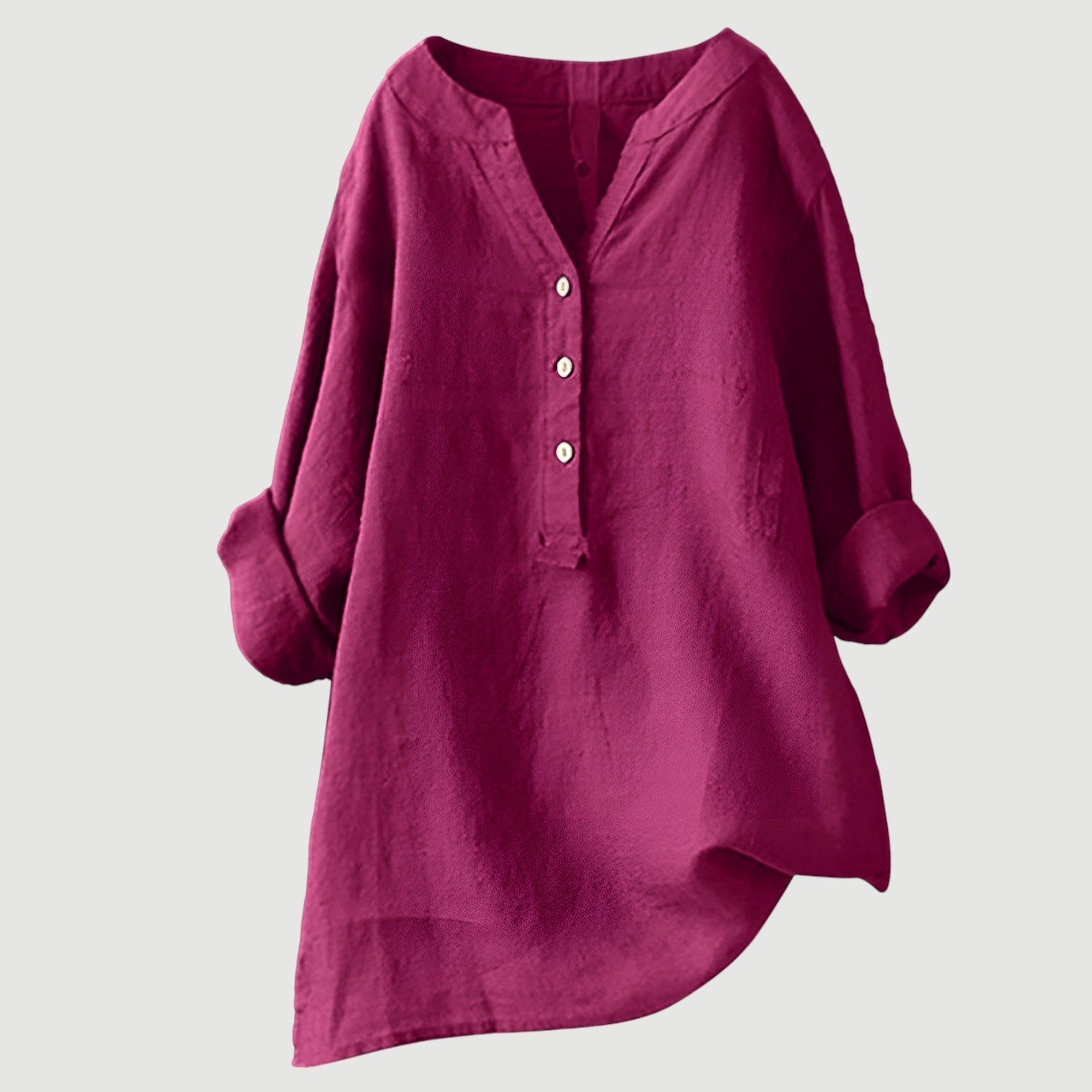 Freja™ | Blouse femme en lin légère et confortable