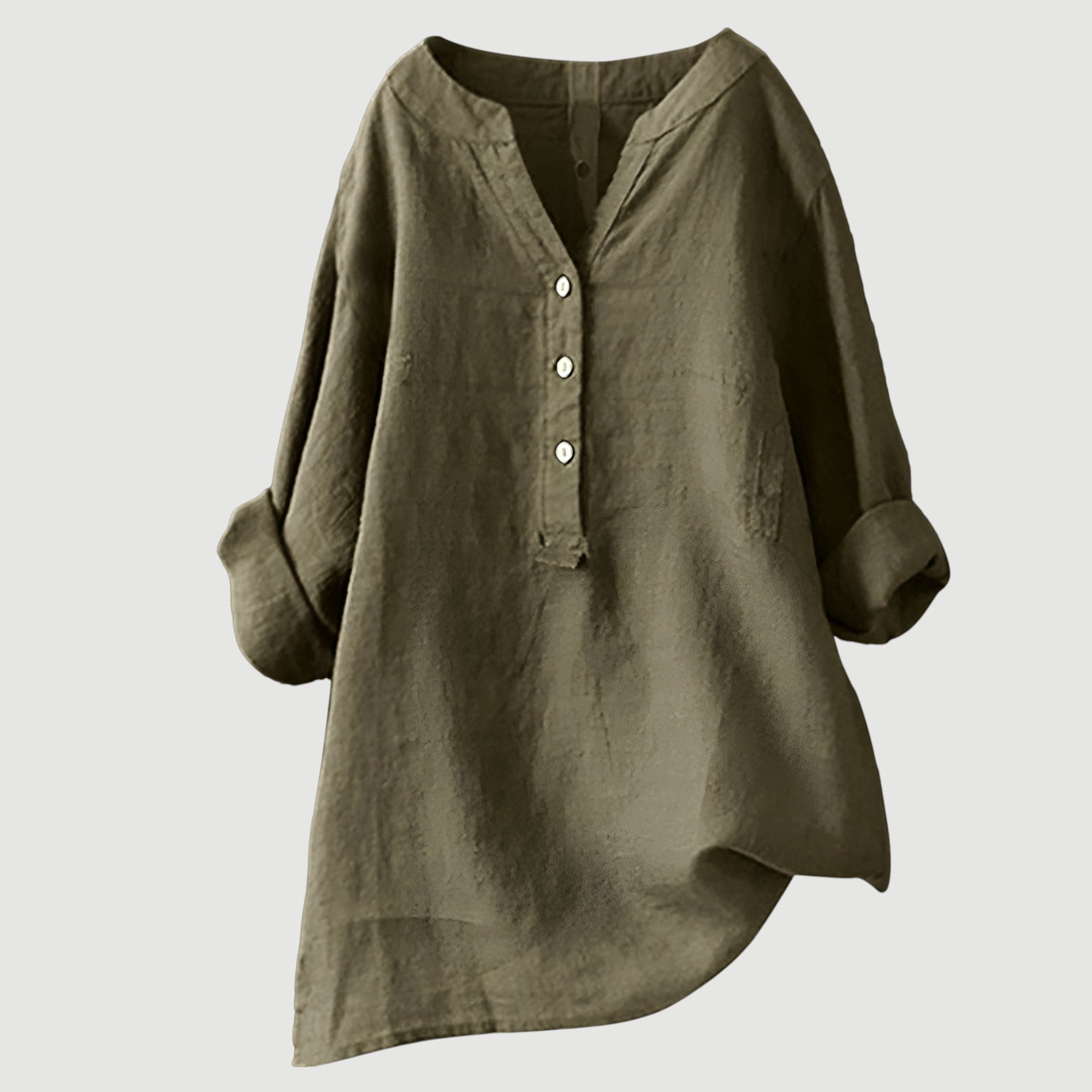 Freja™ | Blouse femme en lin légère et confortable