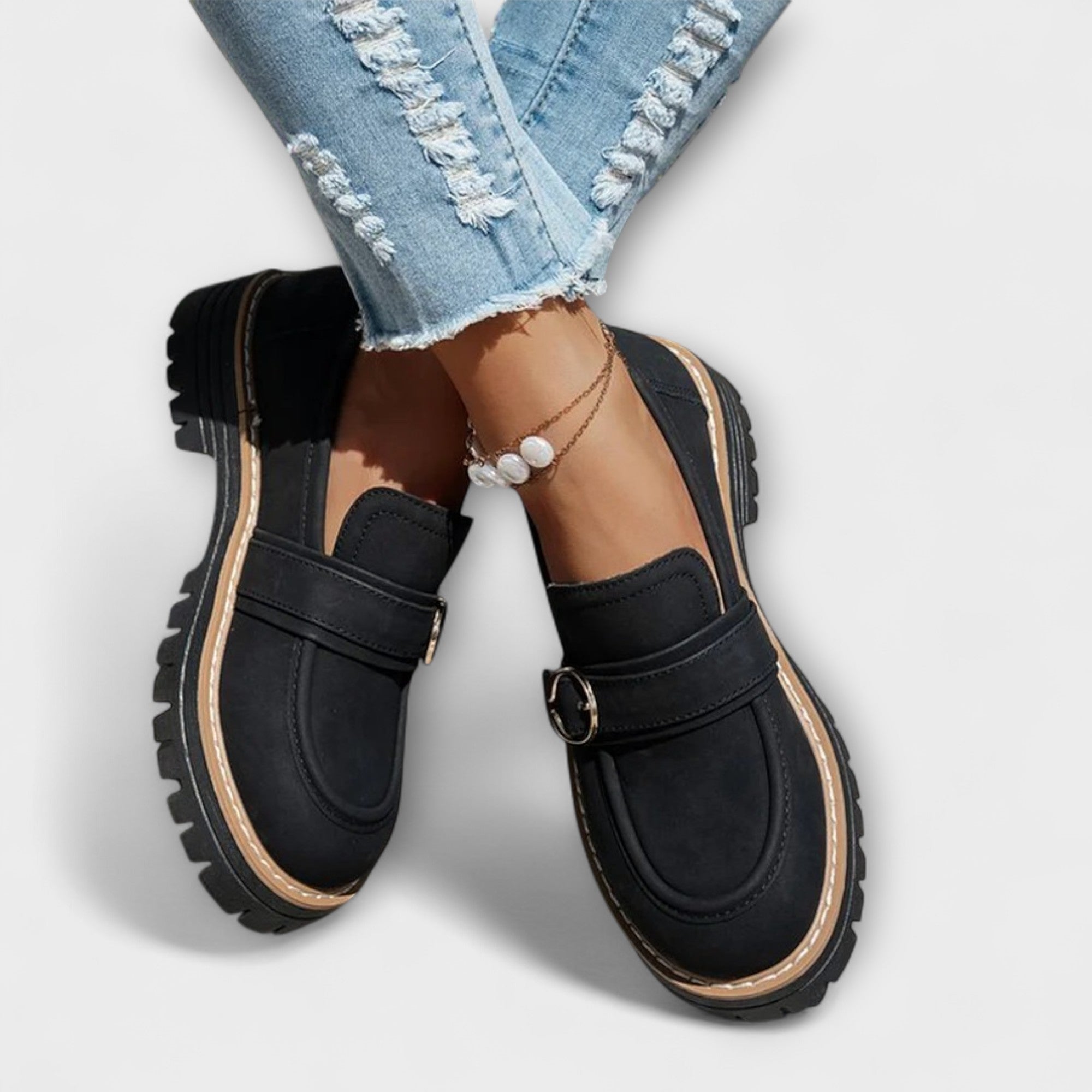 Maison Lumière™ | Mocassins décontractés à bout rond