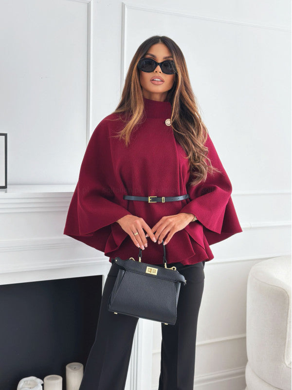Maison Lumière™ | LEA - Veste papillon chic avec ceinture