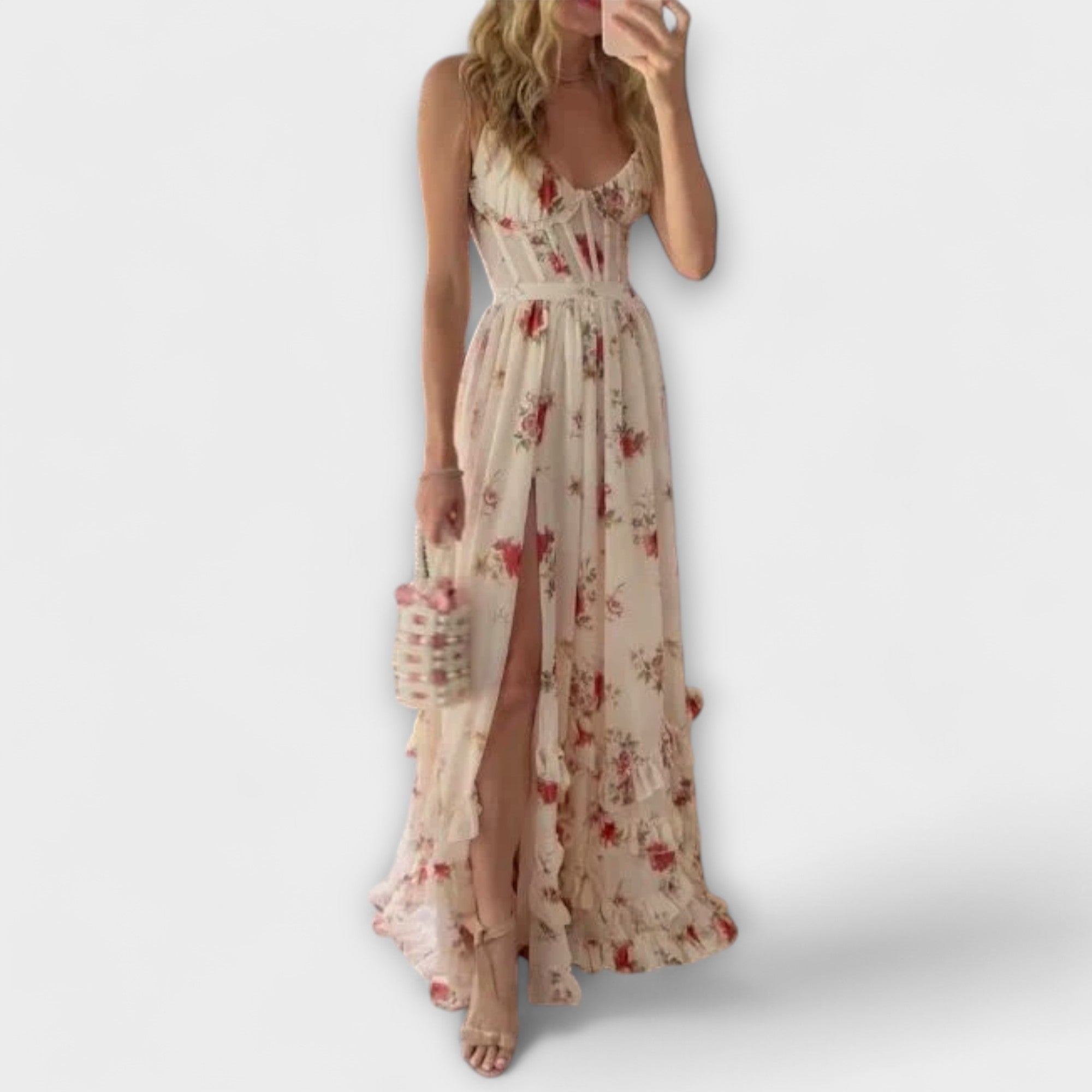 Maison Lumière™ | Robe à motifs floraux