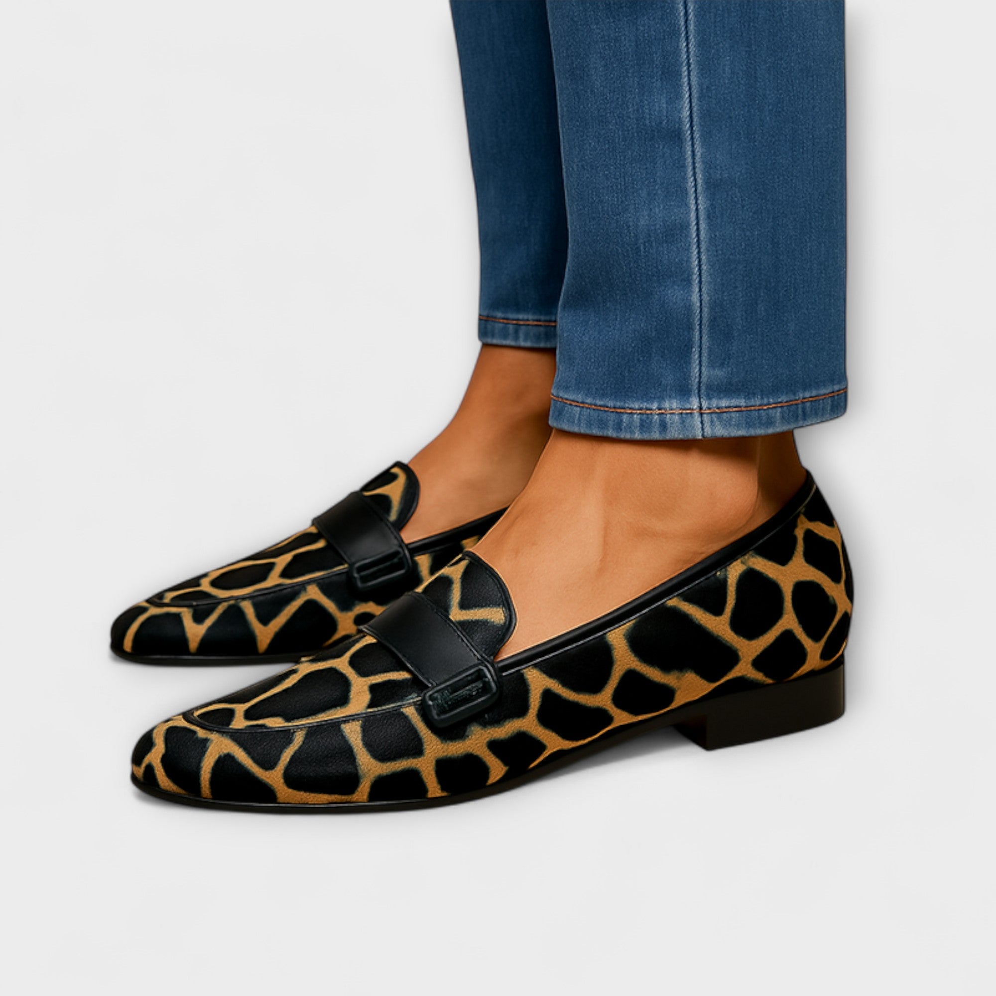 Maison Lumière™ | Mocassin Léopard