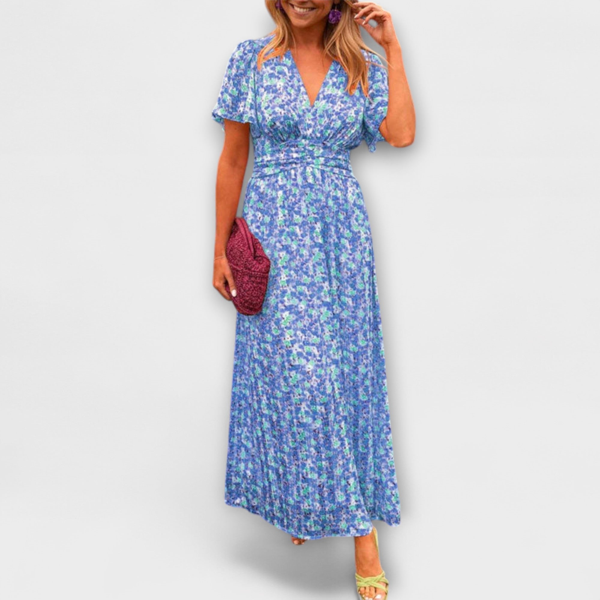 Maison Lumière™ | Robe classique à décolleté en V