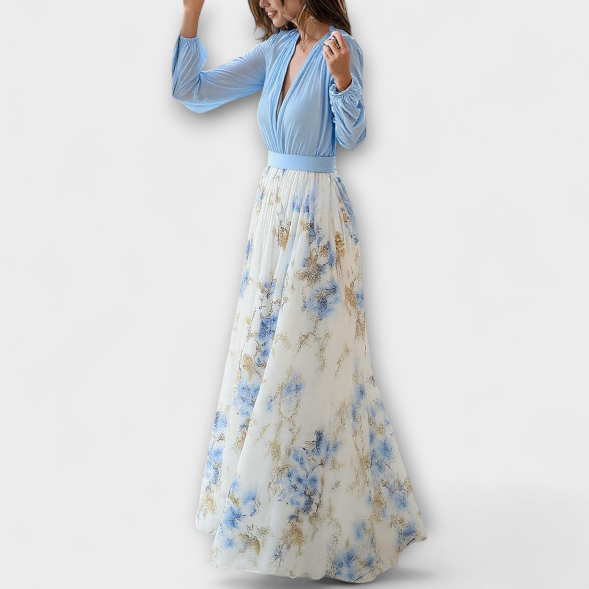 Maison Lumière™ | Robe Maxi Fleurie
