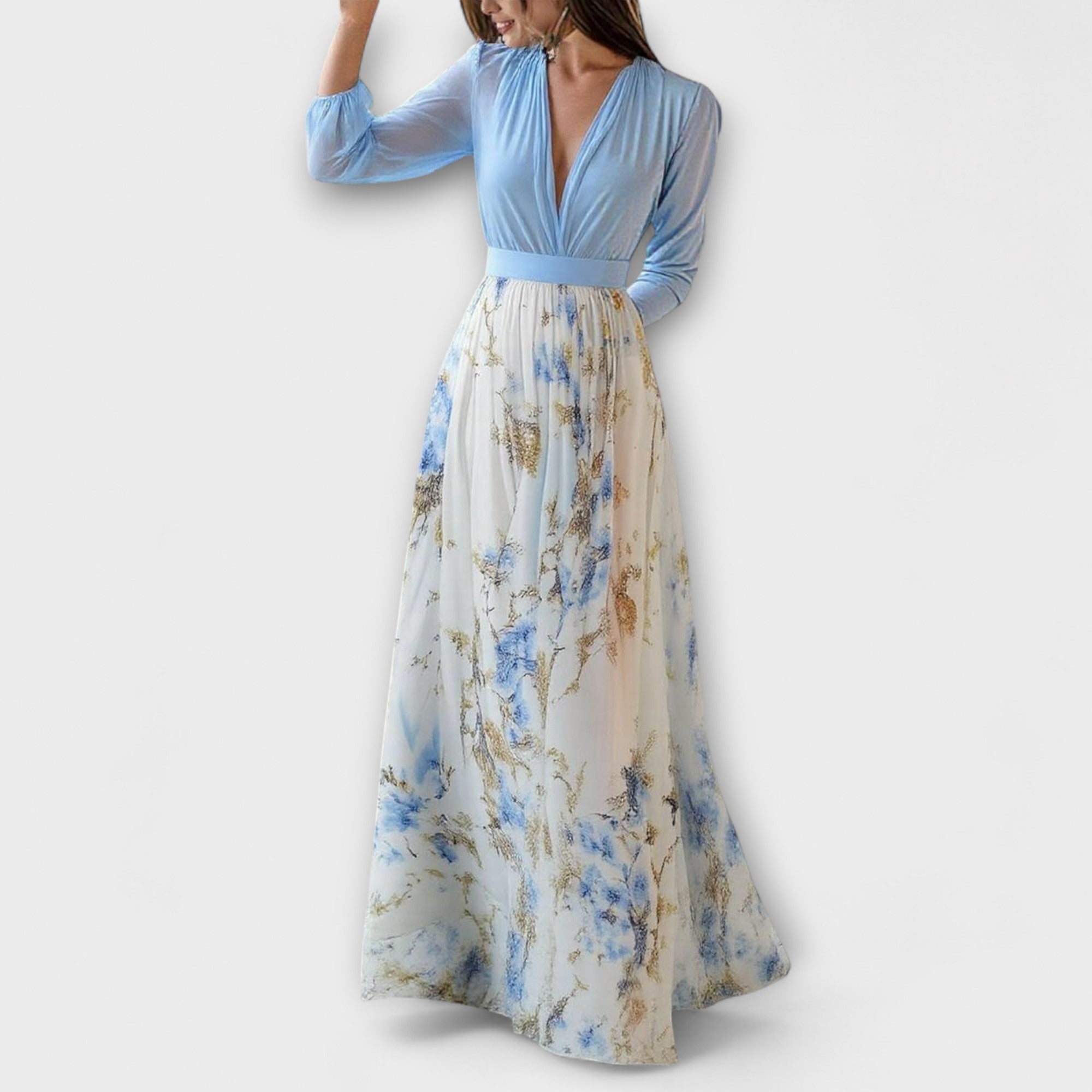 Maison Lumière™ | Robe Maxi Fleurie