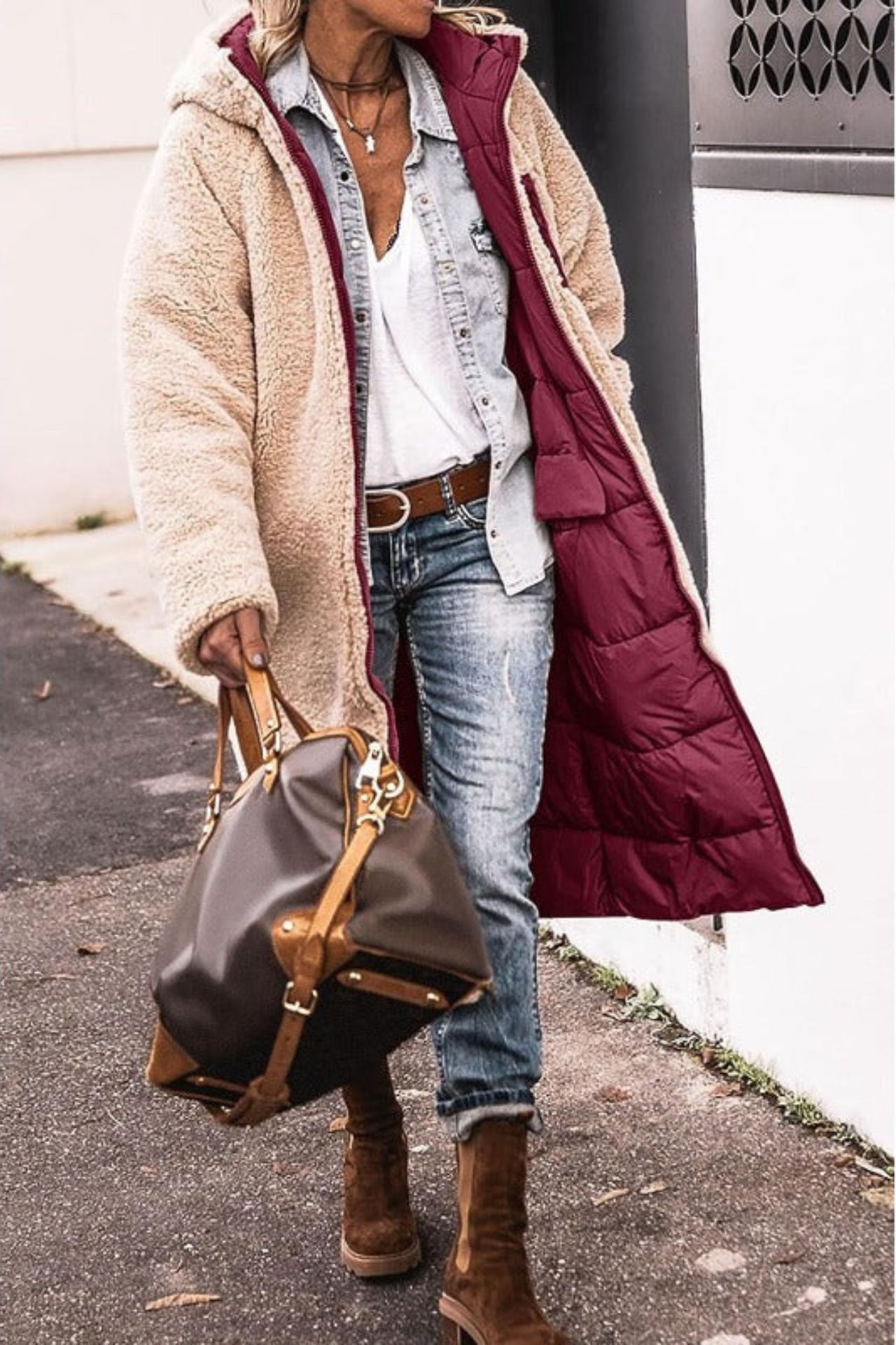 Maison Lumière™ | Manteau réversible