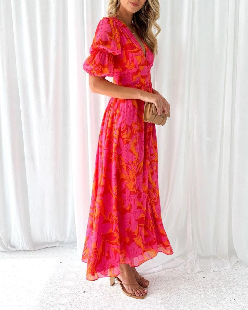 Maison Lumière™ | Robe Maxi Éclat Solaire (ÉDITION LIMITÉE!)