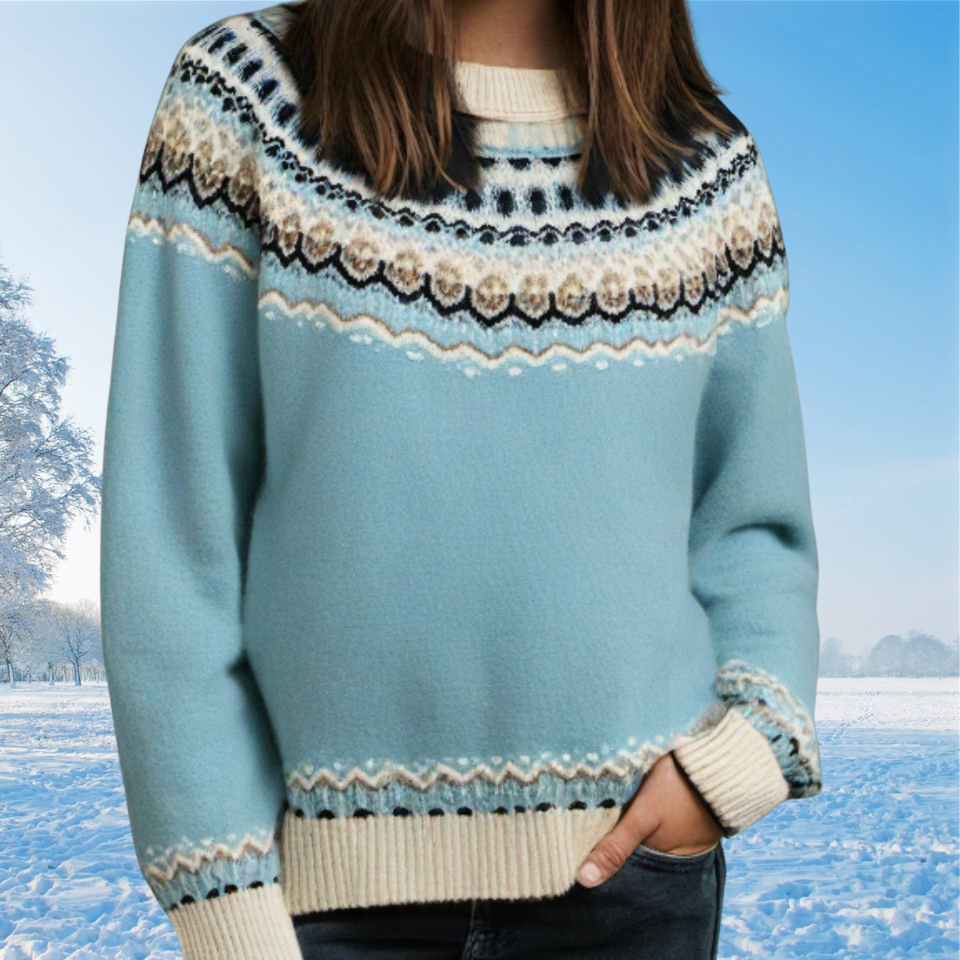 Maison Lumière™ | pull bleu clair