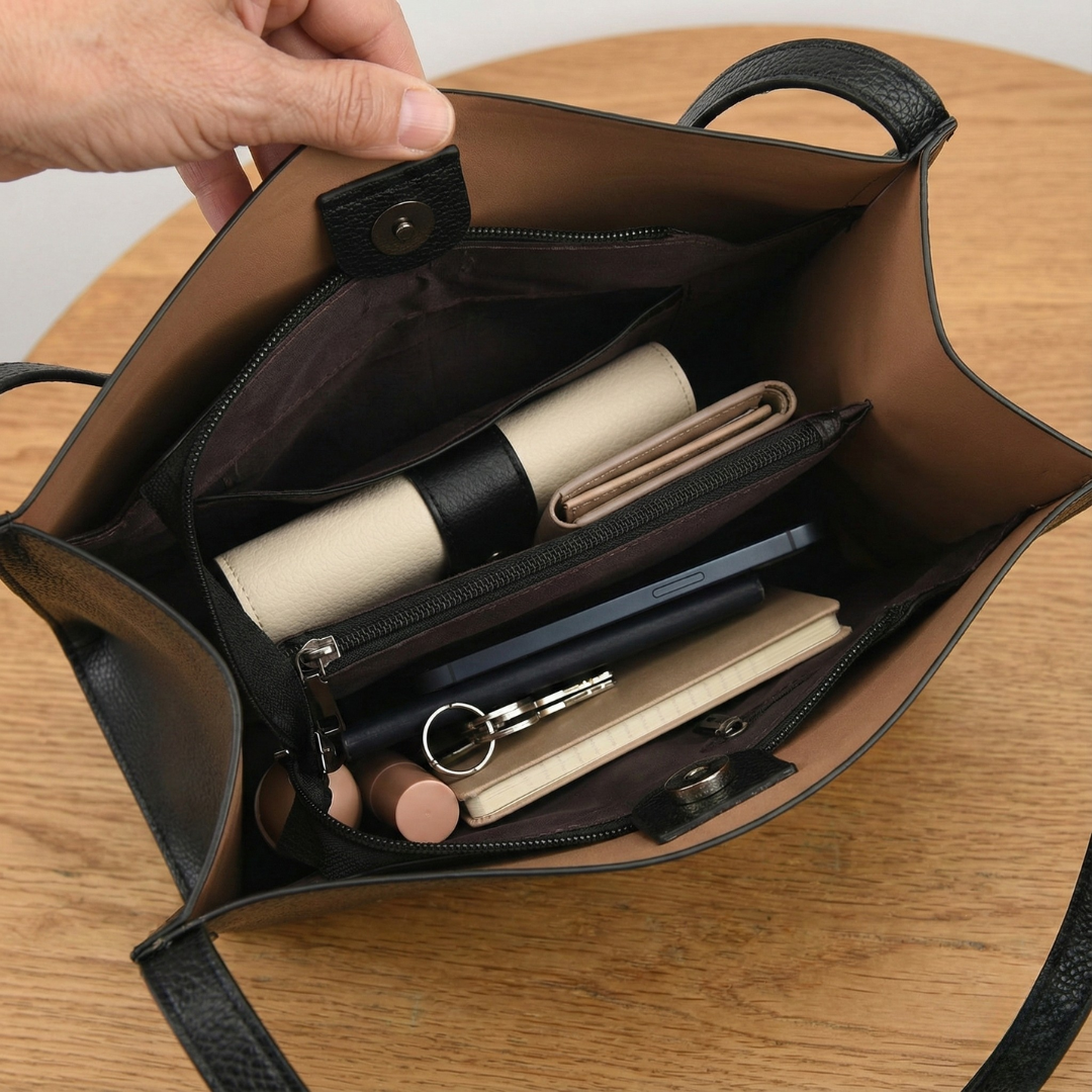 Maison Lumière™ | Élégant sac en cuir