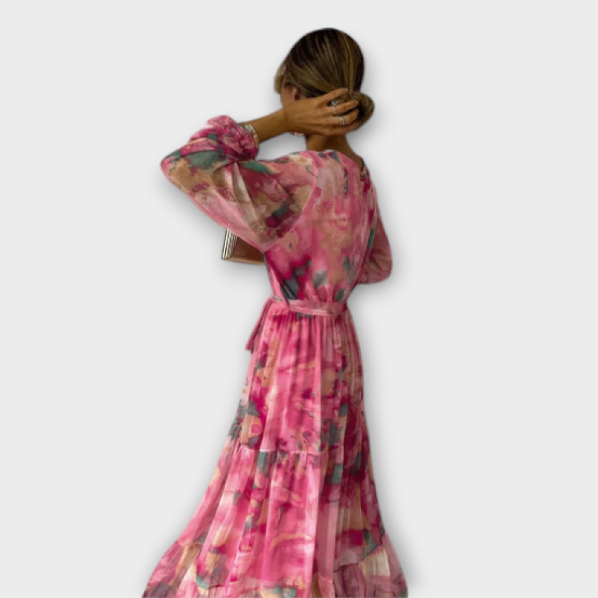 Maison Lumière™ | Robe Maxidream Aquarelle