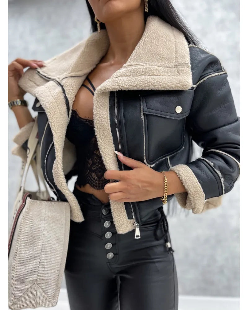 Maison Lumière™ | Veste en Cuir de Luxe