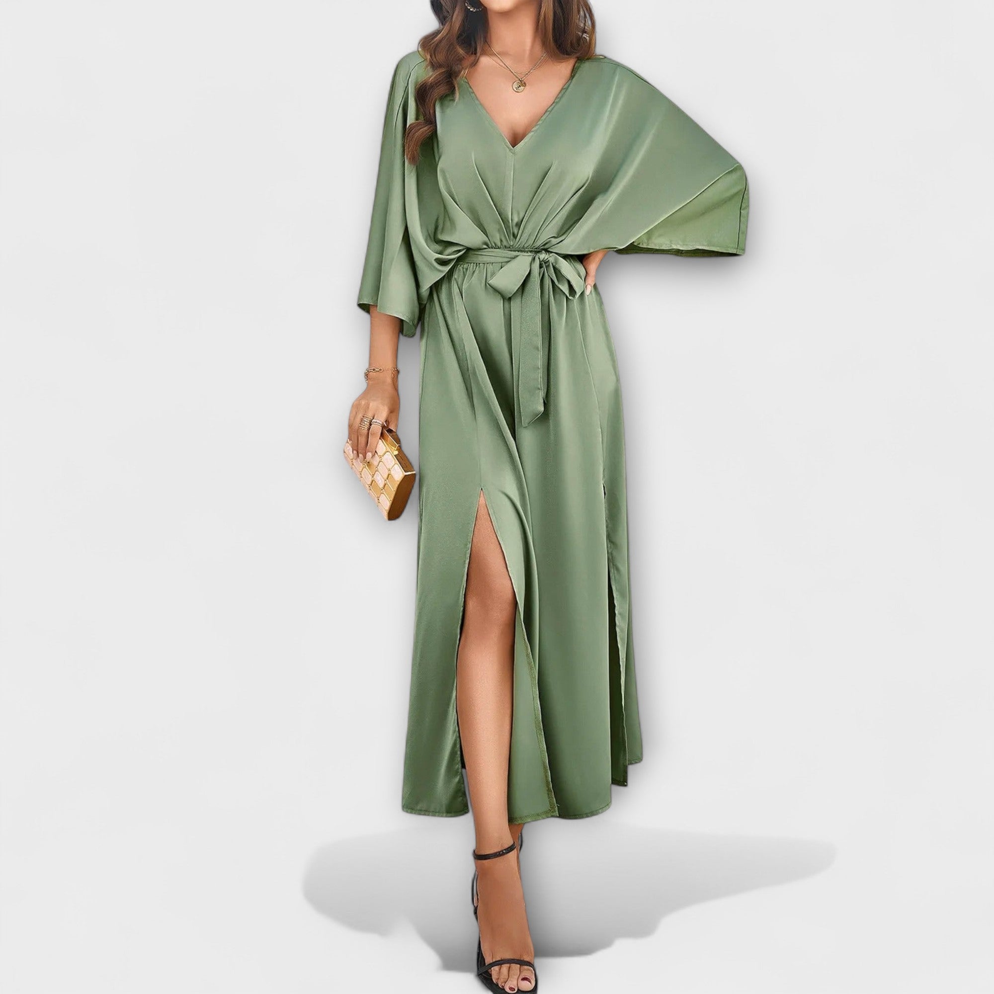 Maison Lumière™ | Robe maxi avec décolleté en V