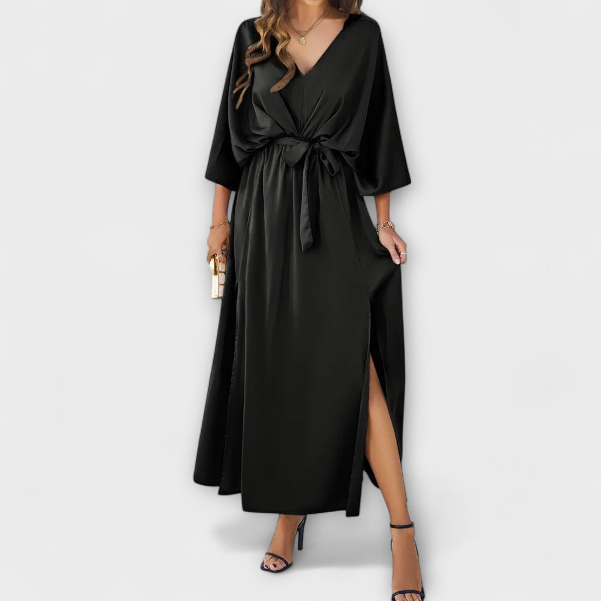 Maison Lumière™ | Robe maxi avec décolleté en V