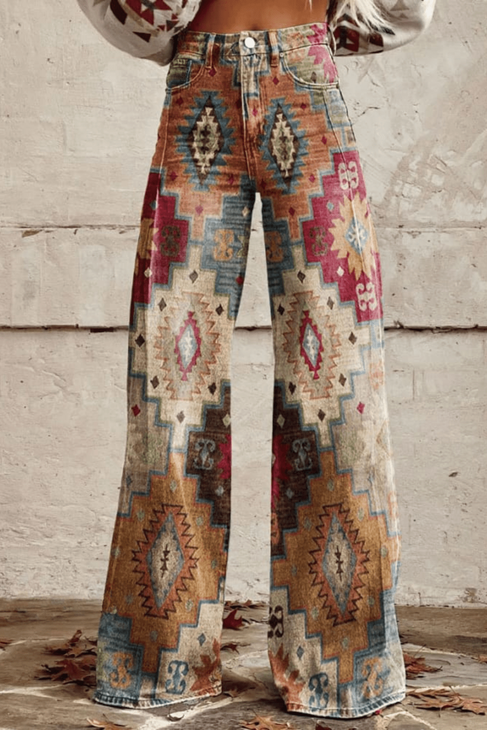 Maison Lumière™ | Pantalon Vintage Boho