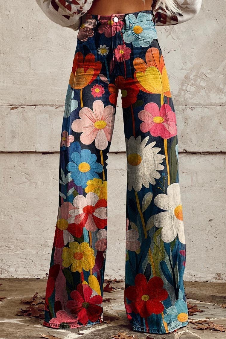 Maison Lumière™ | Pantalon Boho Vintage