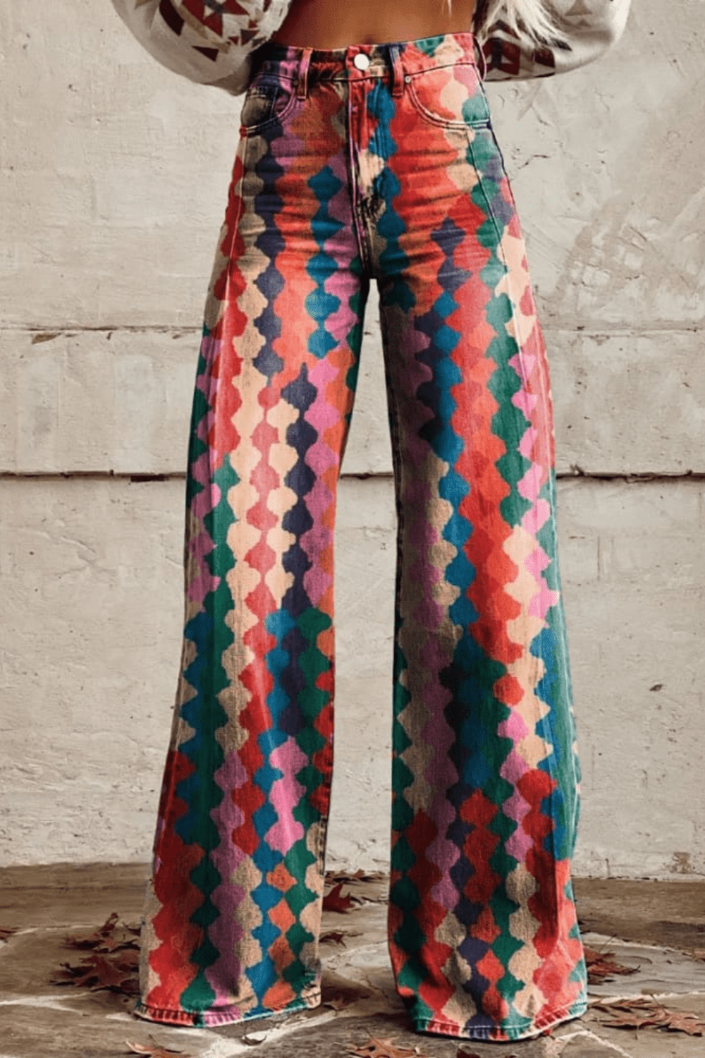 Maison Lumière™ | Pantalon Vintage Boho