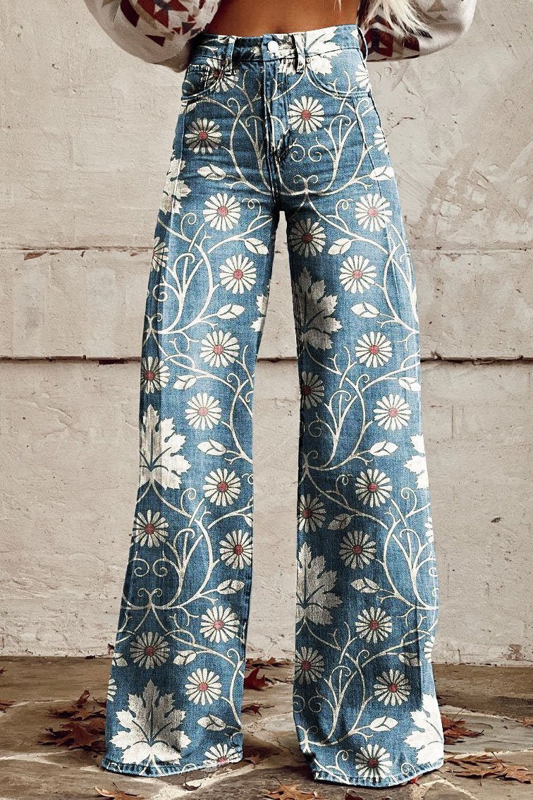 Maison Lumière™ | Pantalon Boho Vintage
