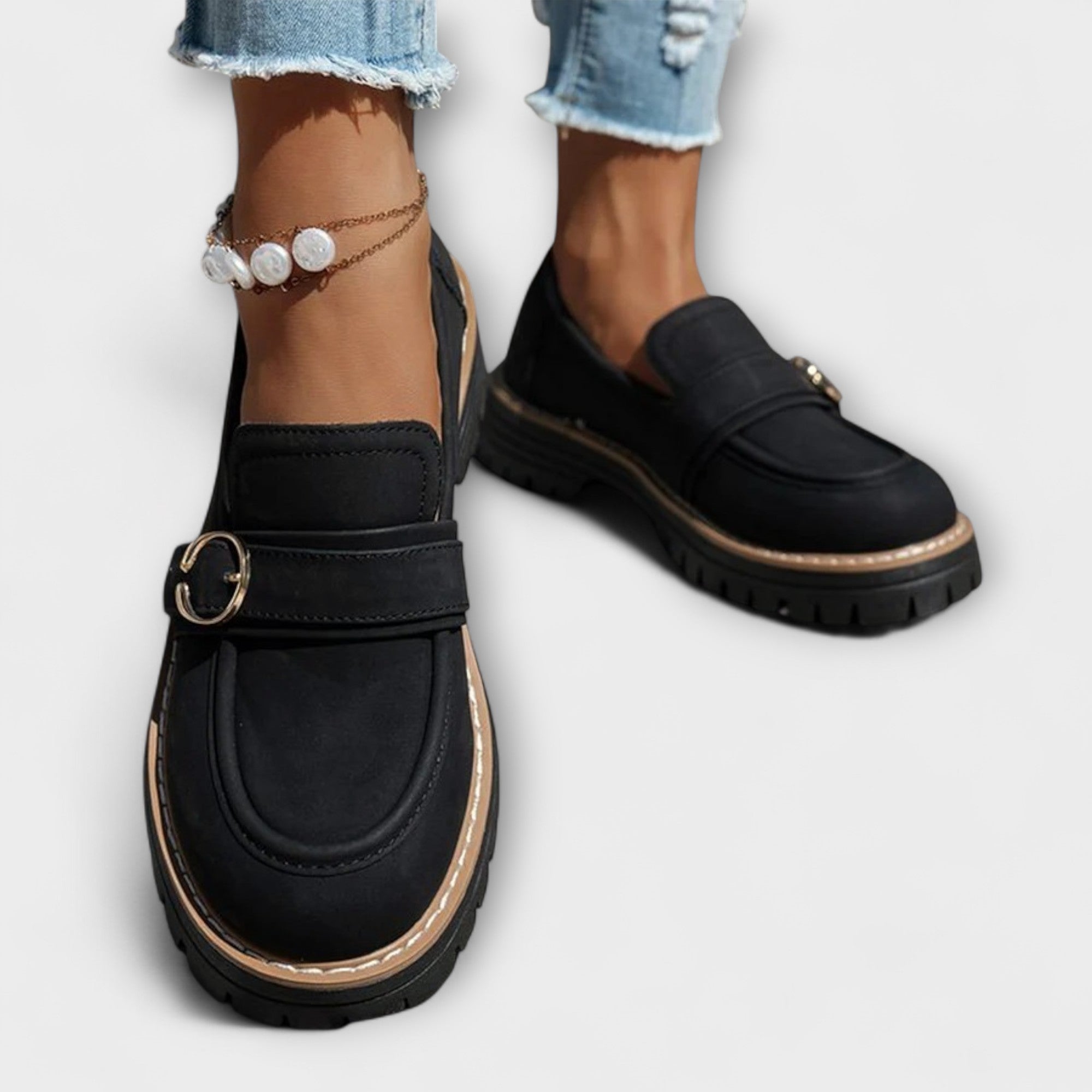 Maison Lumière™ | Mocassins décontractés à bout rond