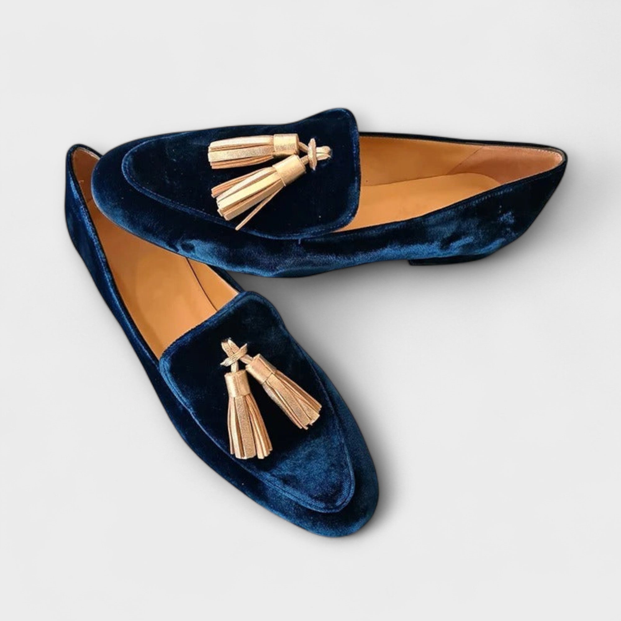 Maison Lumière™ | Mocassins vintage-inspirés avec des franges