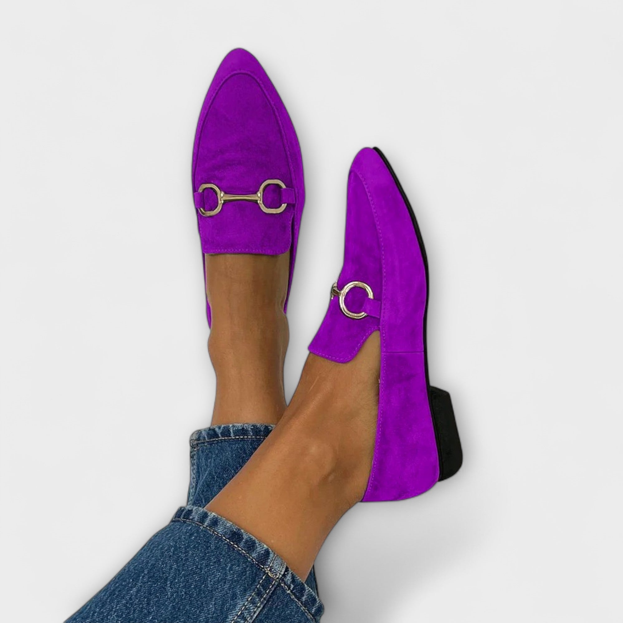 Maison Lumière™ | Ballerines à enfiler à bout pointu