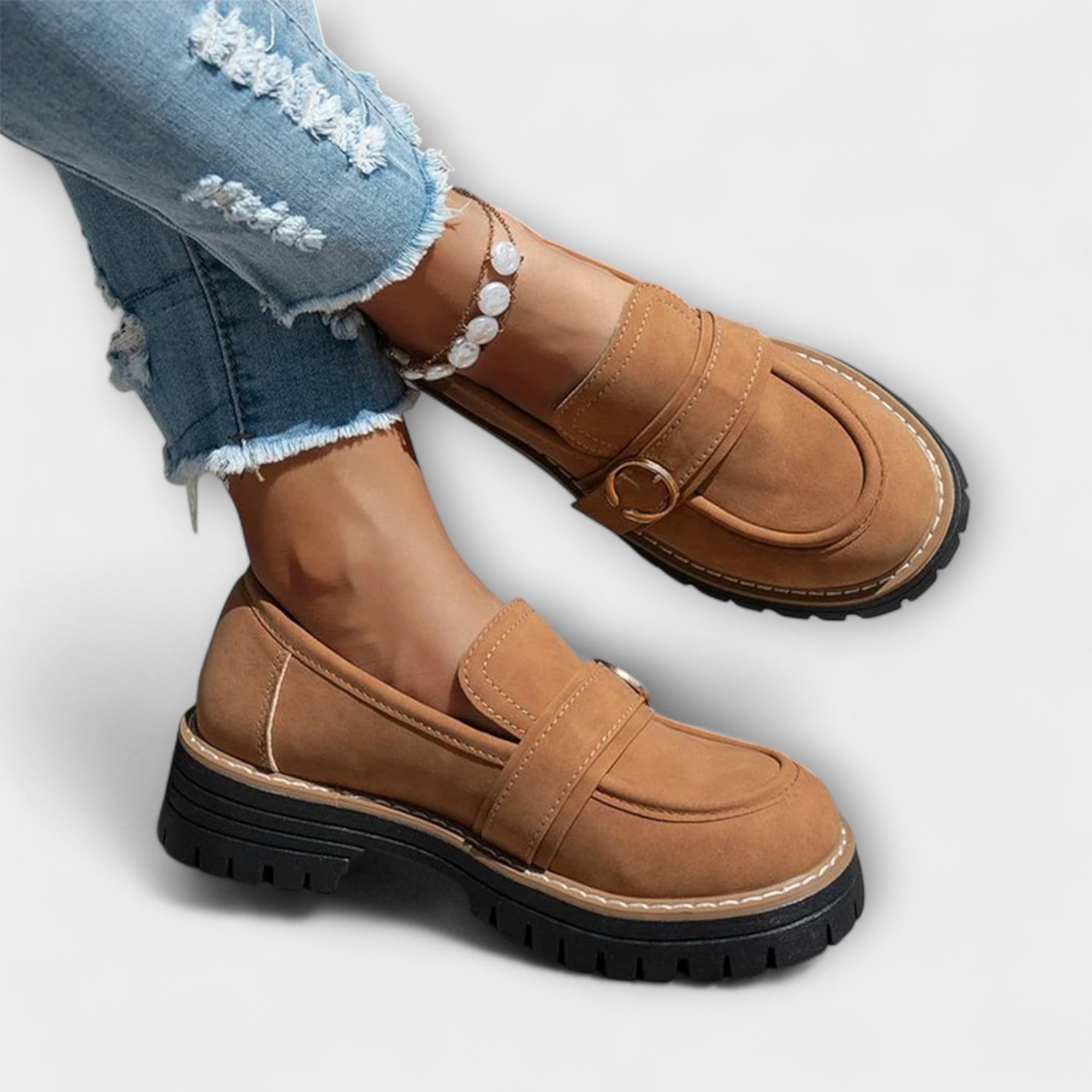 Maison Lumière™ | Mocassins décontractés à bout rond