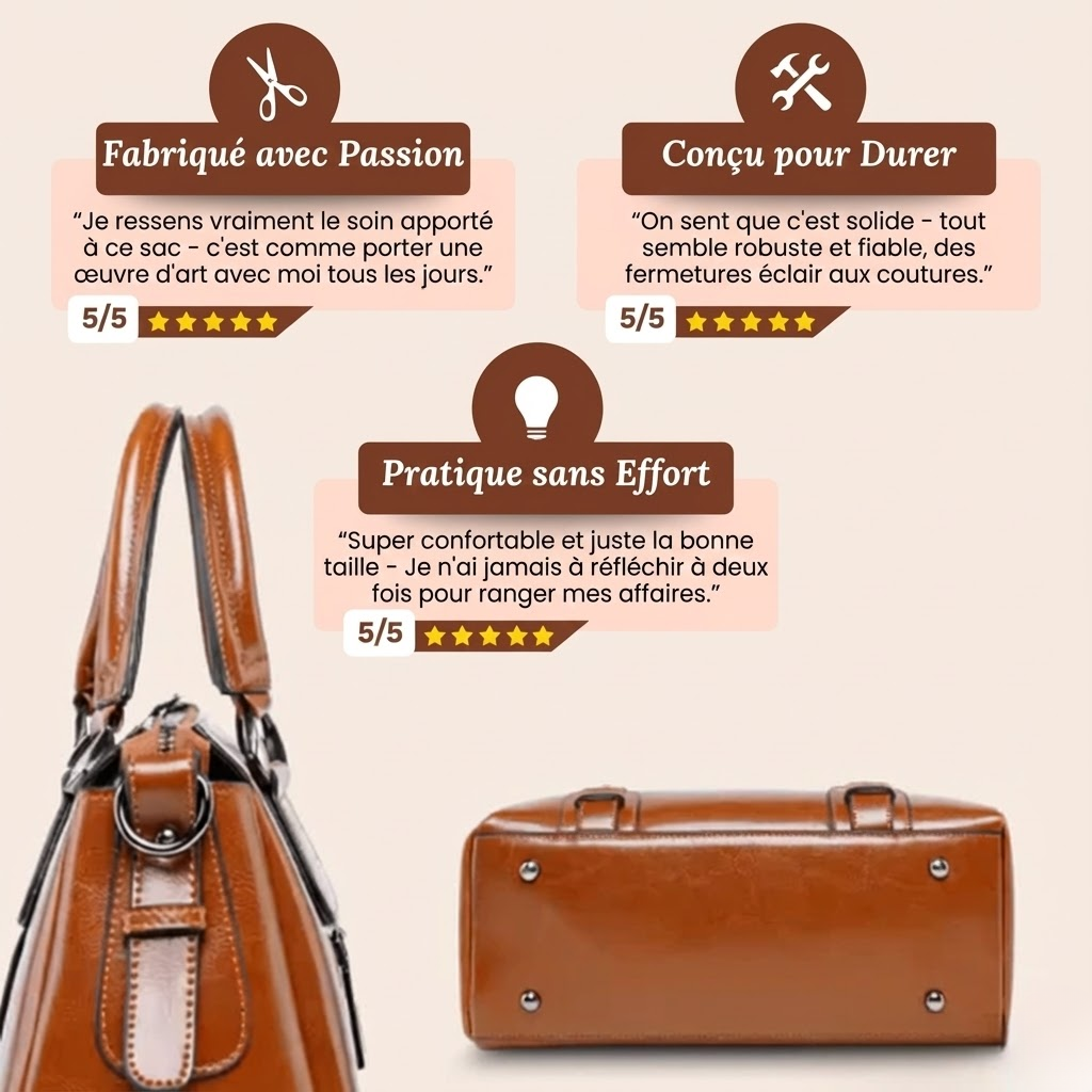 Maison Lumière™ | Sac à épaule poli