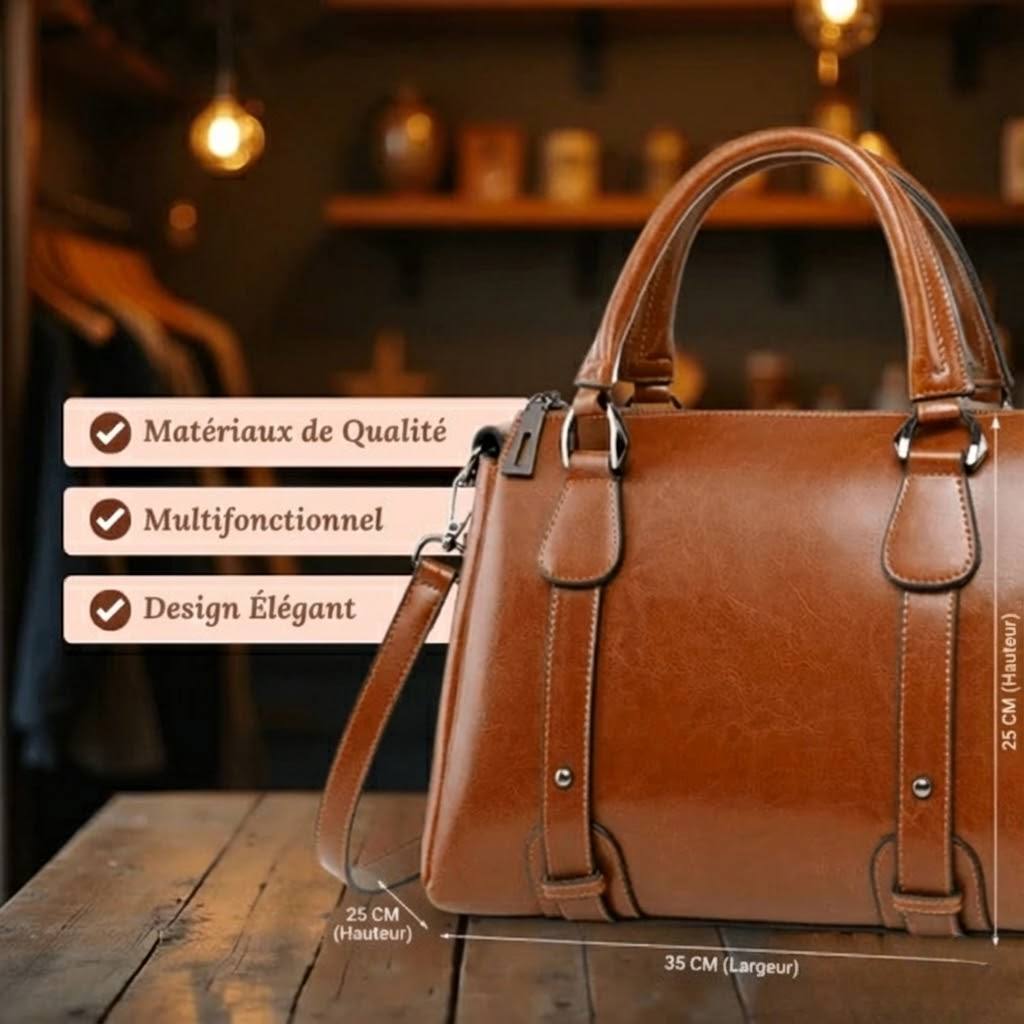 Maison Lumière™ | Sac à épaule poli