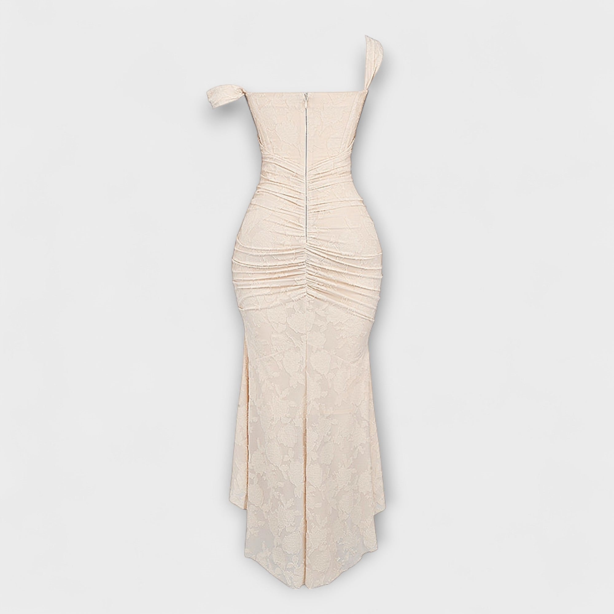 Maison Lumière™ | Robe longue avec corset élégant et raffiné