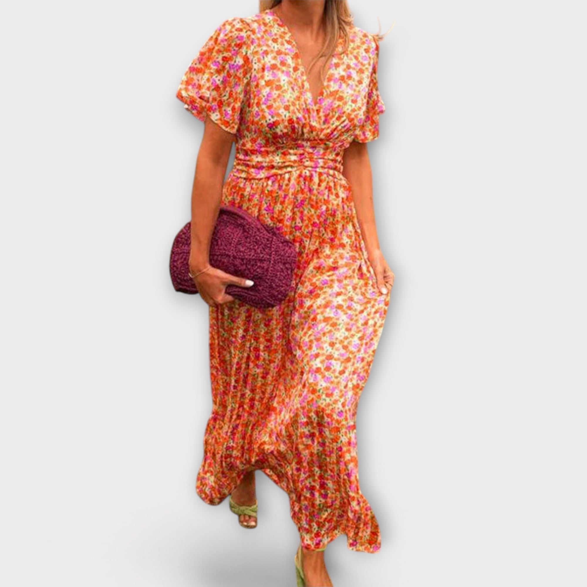 Maison Lumière™ | Robe classique à décolleté en V