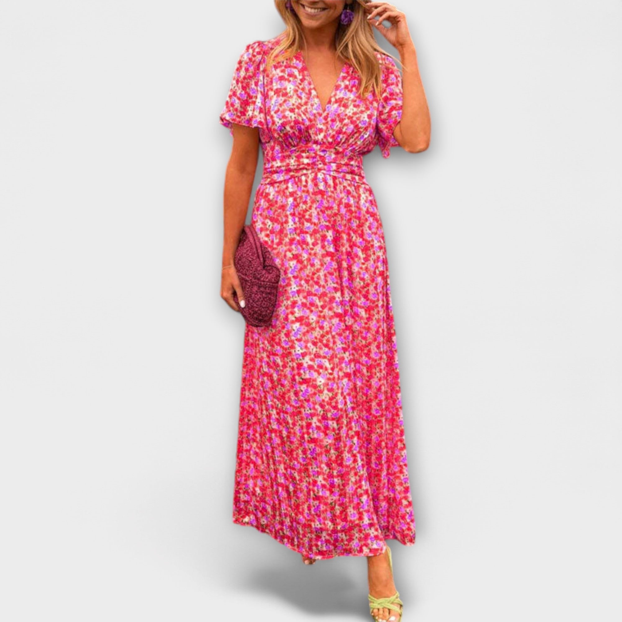 Maison Lumière™ | Robe classique à décolleté en V